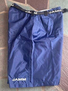 Men's Athletic Shorts in Deep Navy with Adjustable Waist